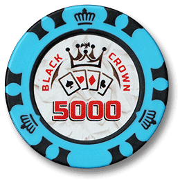 Фишка для покера Black Crown номиналом 5000