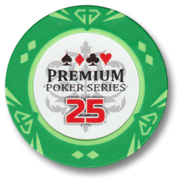 Фишка для покера Premium номиналом 25